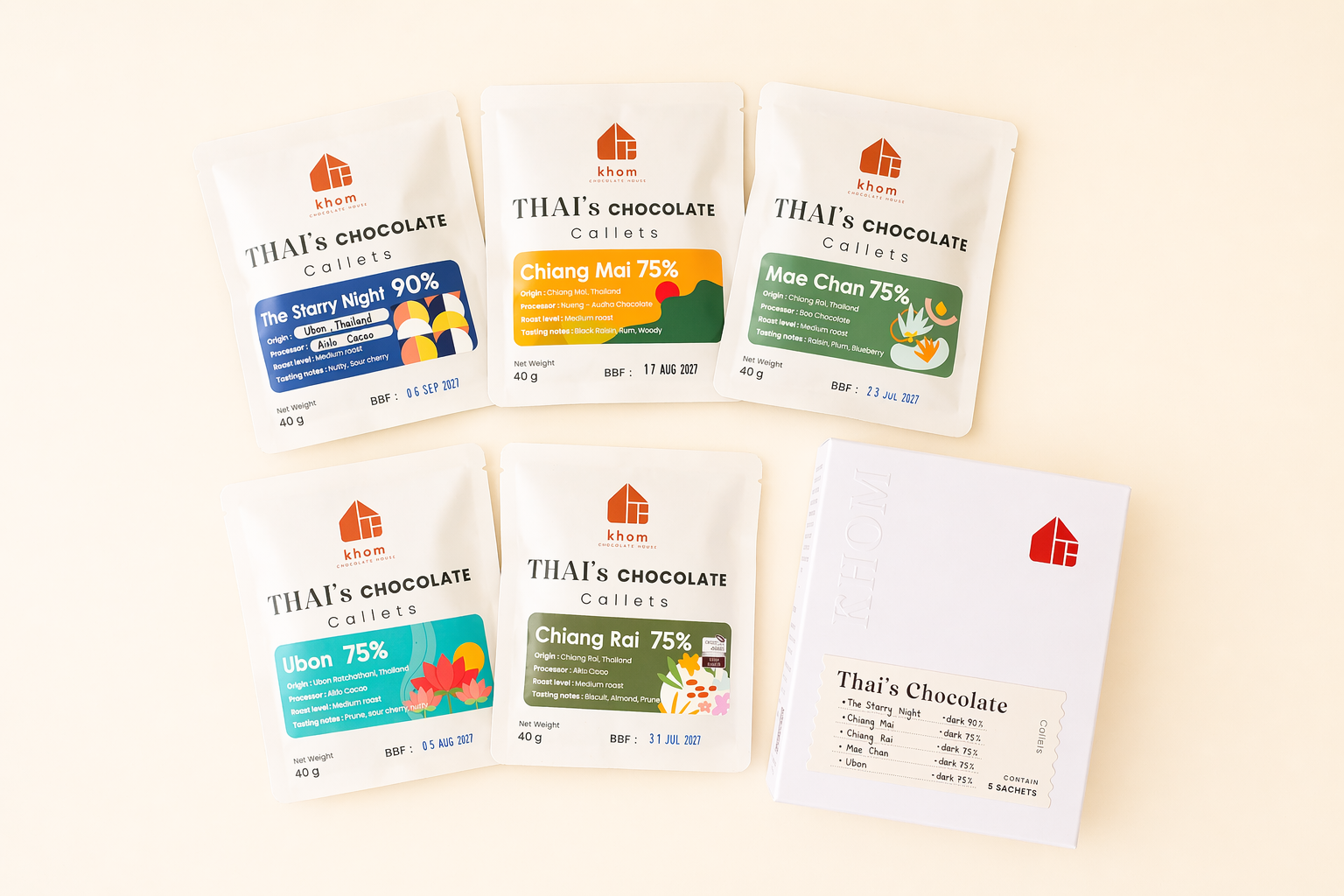 Thai Crafted Chocolate Boxset